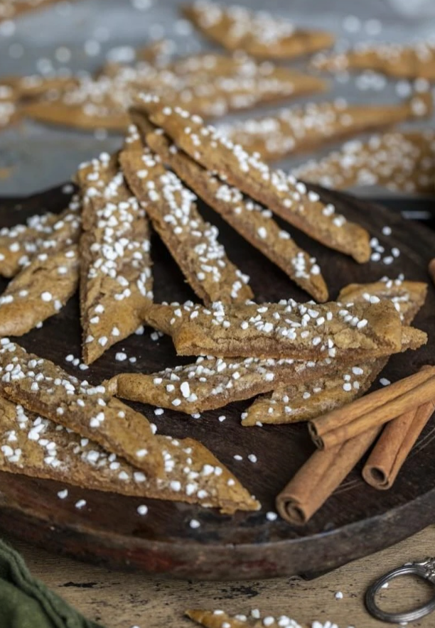 Piernikowe plastry na Boże Narodzenie