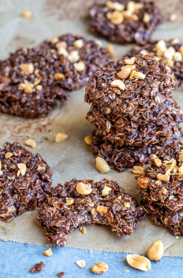 Owsiane ciasteczka z czekoladą – Bez pieczenia