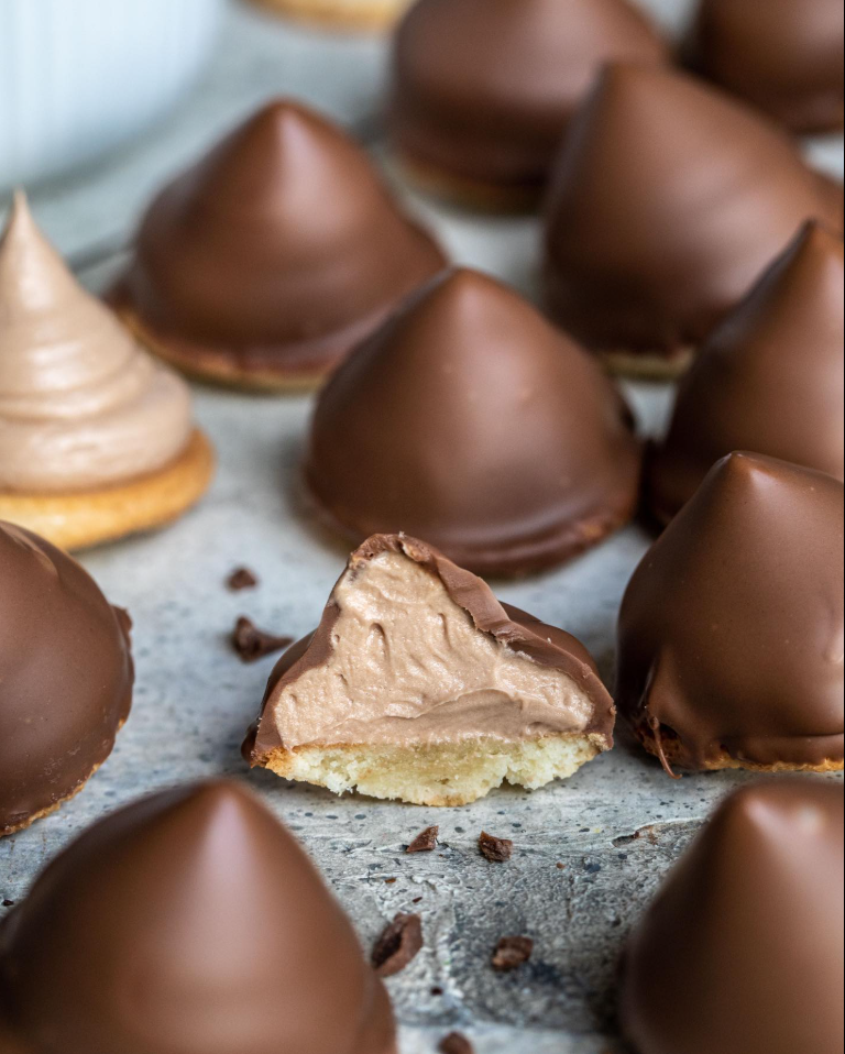 Ciastka z mleczną czekoladą