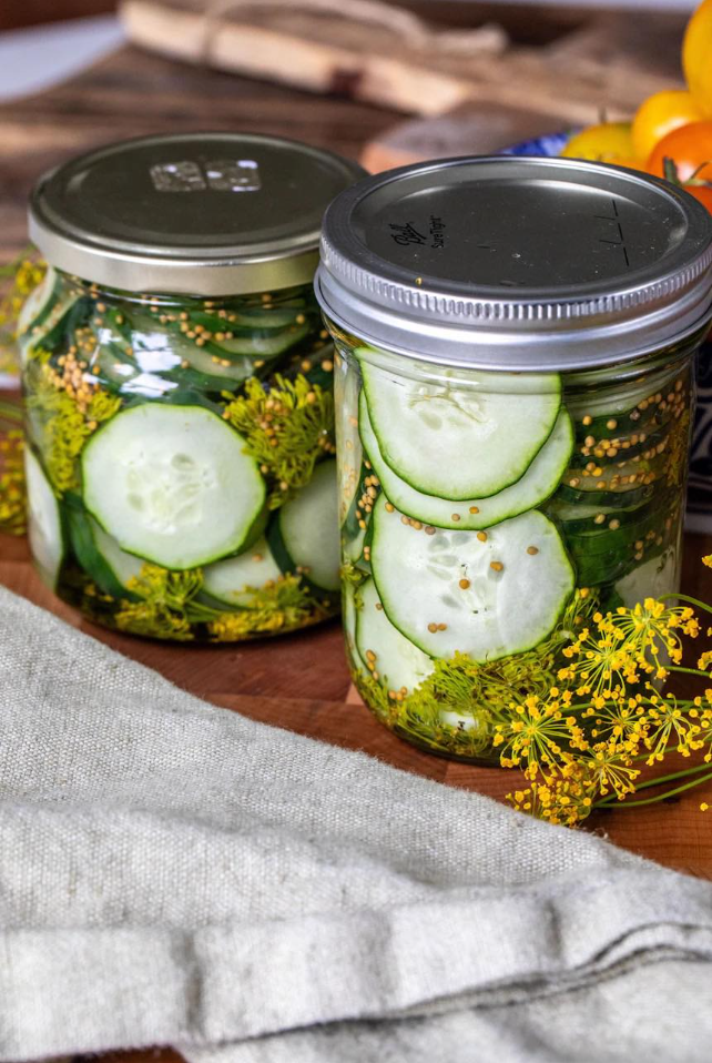 Ogórek kanapkowy – marynowany ogórek