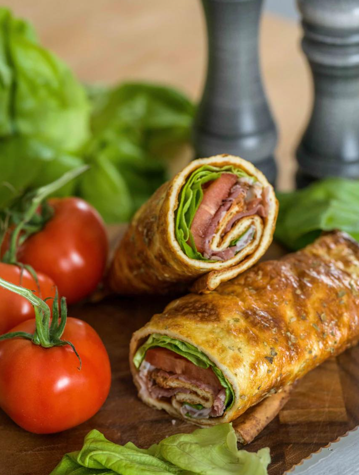 Chleb twarógowy – Płaski ciastek na twarogu i jajkach