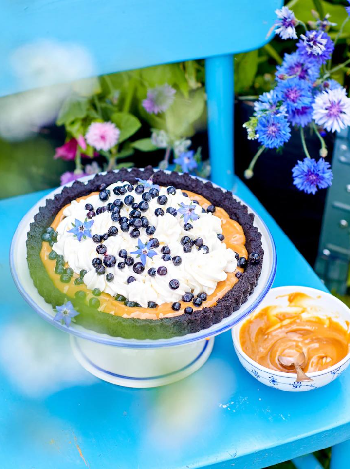 Blue Ffee Pie – Banoffee z jagodami!