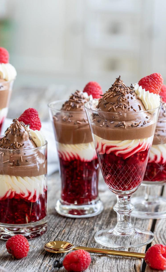 Prosty deser z czekoladą