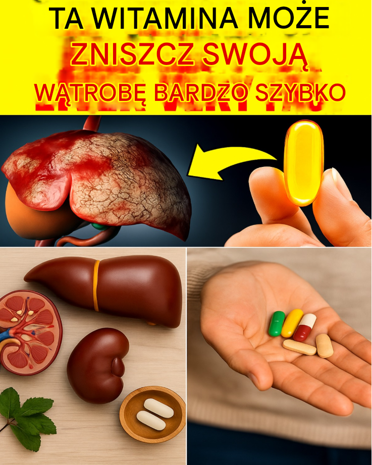 9 suplementów i witamin, które mogą uszkodzić wątrobę i nerki – Jak unikać ryzyka