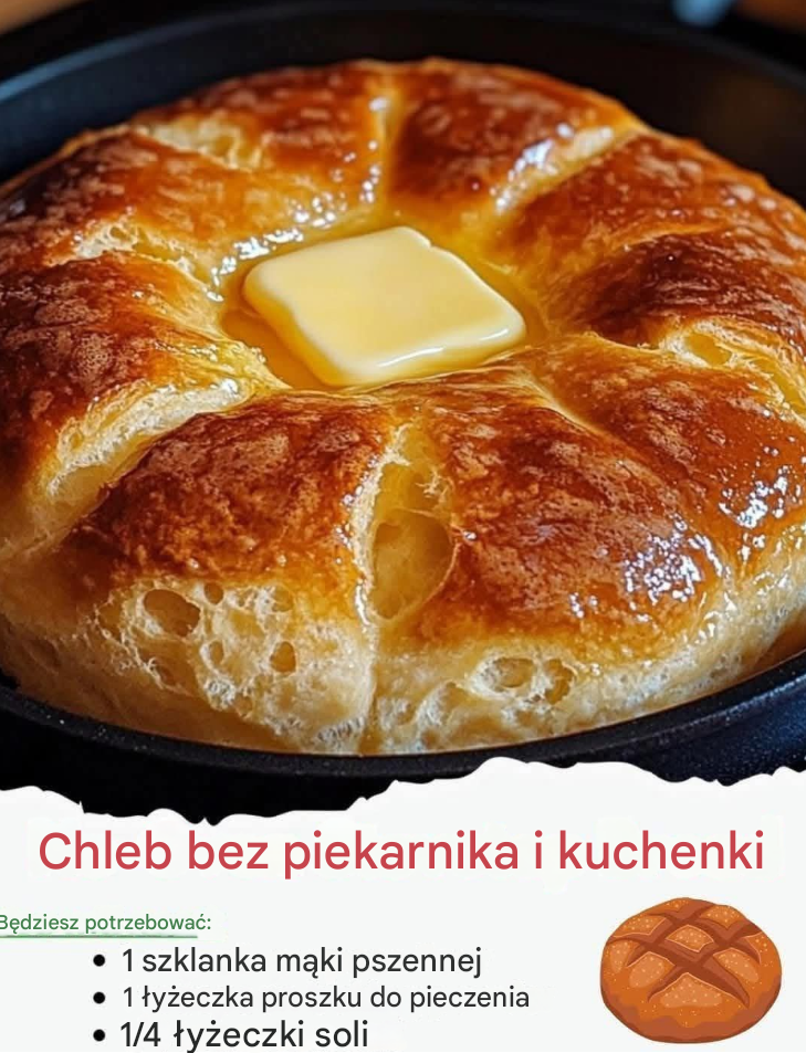Prosty przepis na chleb na patelni – Szybki i pyszny chleb bez piekarnika