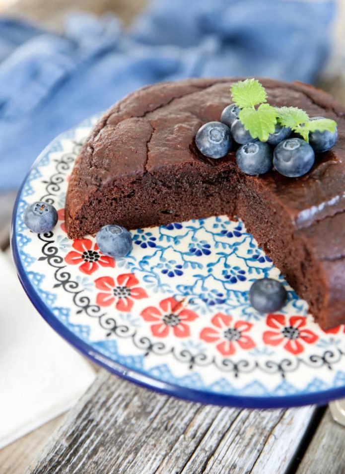 Czekoladowe ciasto paleo