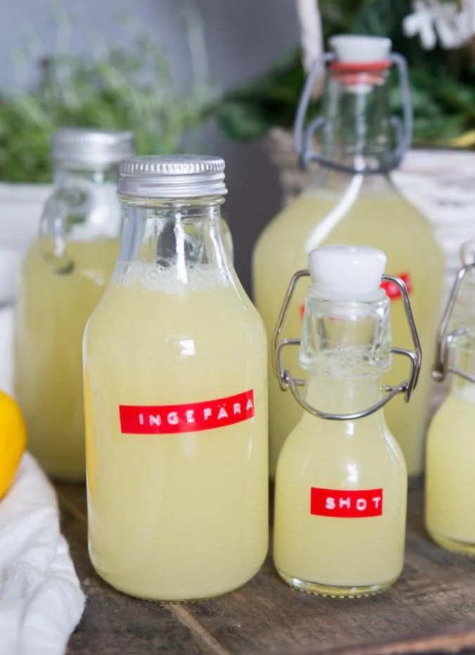 Prosty imbirowy shot