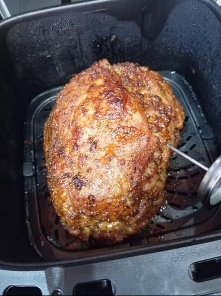 Soczysta karkówka pieczona w frytkownicy beztłuszczowej