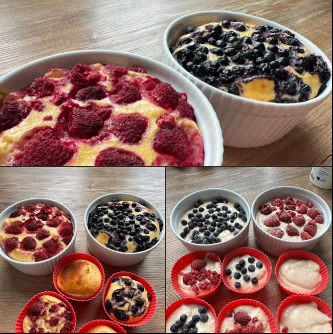 Delikatne serniczki bez końca ze Skyru z airfryera