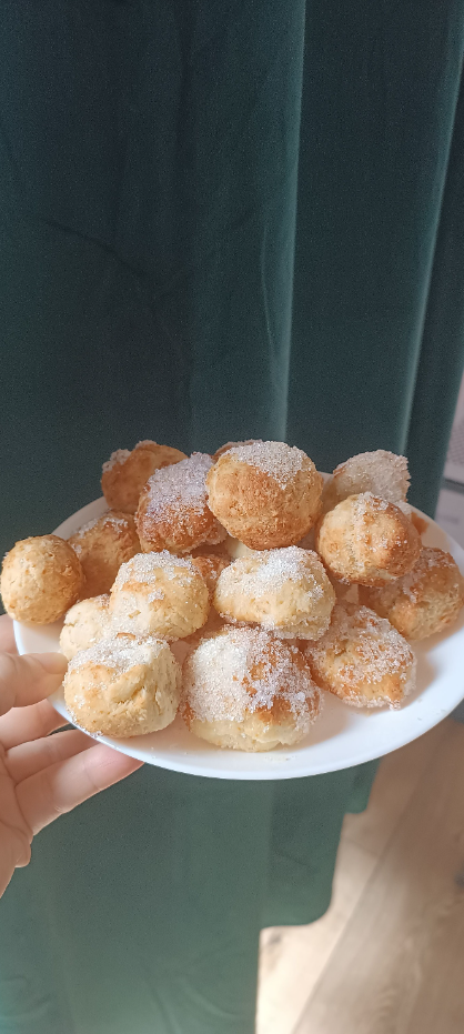 Pączusie z mascarpone z airfryera – miękkie i wilgotne